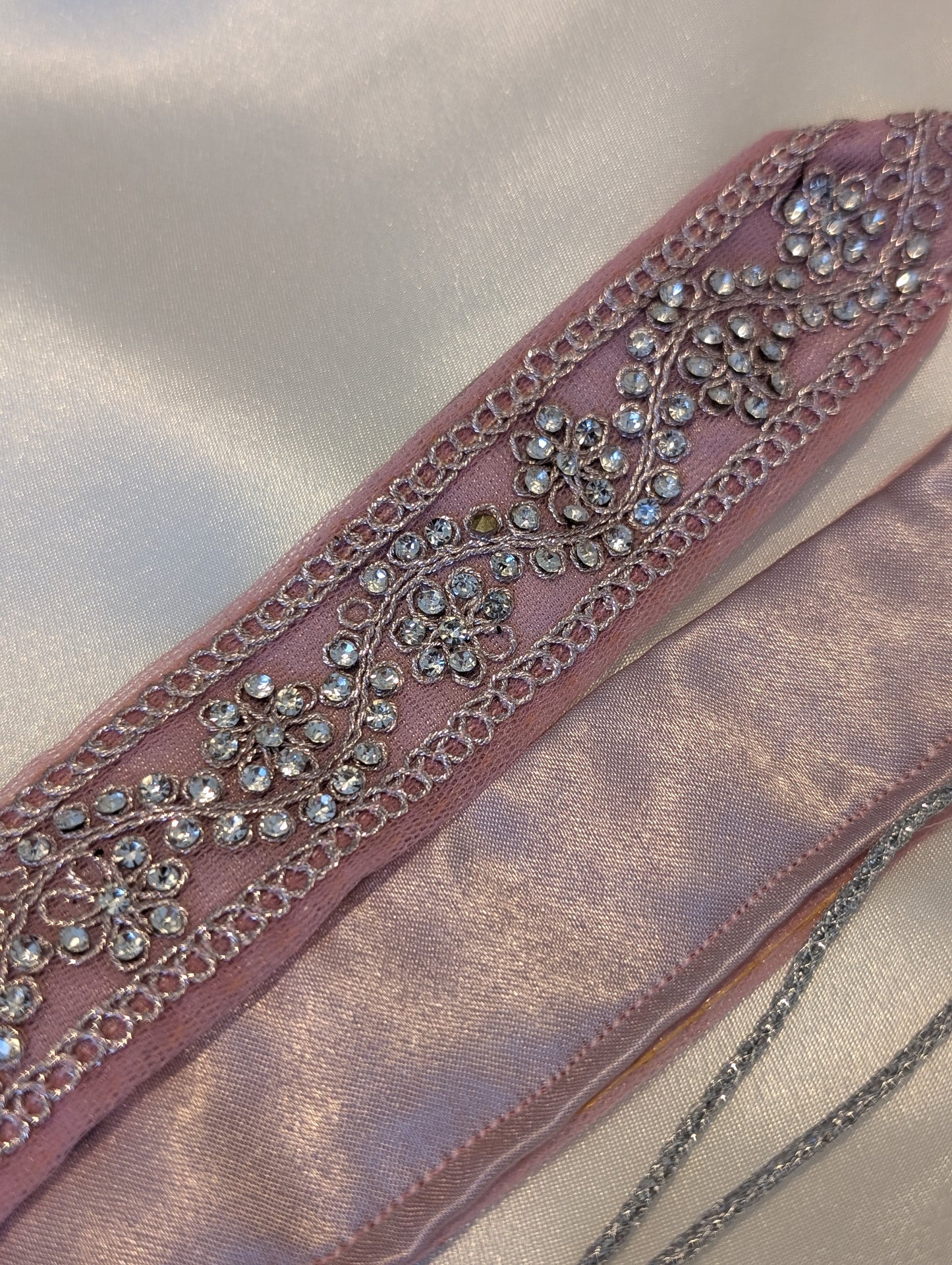 Heera Pink belt ( slim )