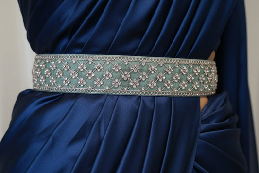 Heera Mint Green Belt